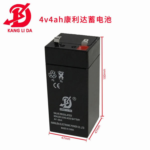 4v4.5ah鉛酸免維護蓄電池 4v電子秤電瓶
